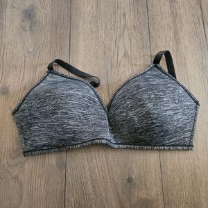 Parisian Intimates Grey Marled Bra Size 38D